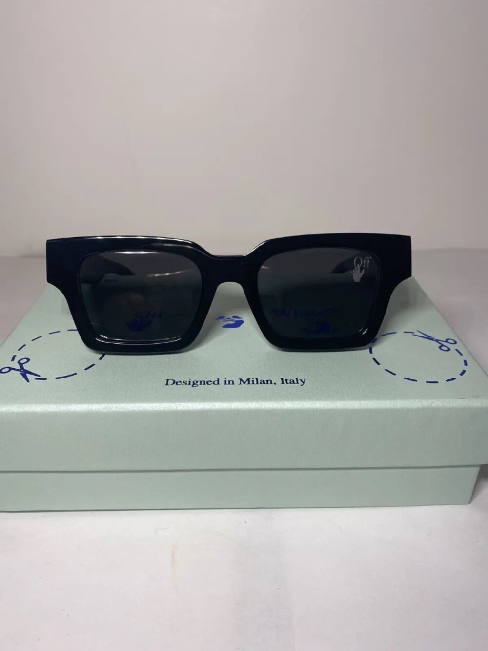 Off-White “Virgil” Square Frame Sunglasses